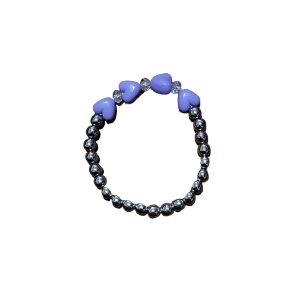 Purple Heart Bracelet‎